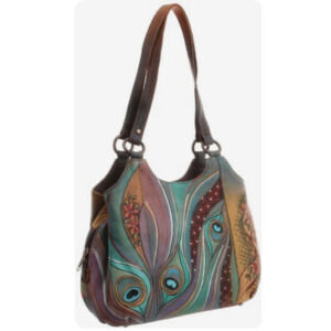 Anuschka Leather Satchel Bag